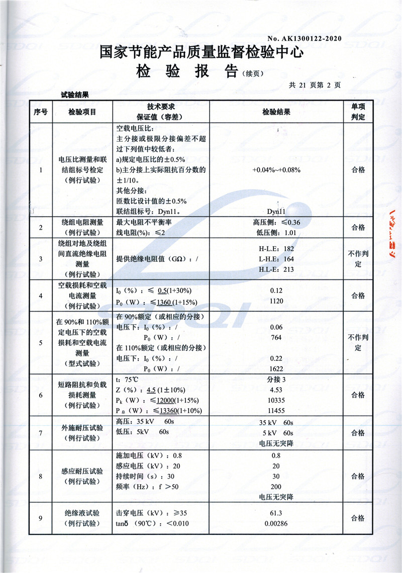 高低压试验报告-S11-1250云和云和云和油浸式变压器-2.jpg